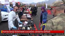 Van'da Sevgi Evlerindeki Çocuklara Jandarma Şefkati