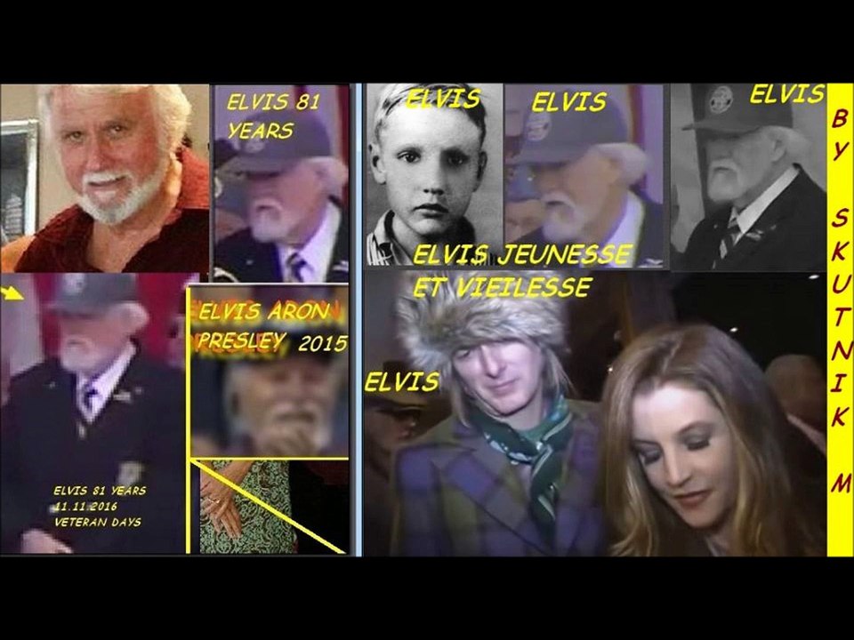 ELVIS PRESLEY ALIVE " SERMON " PHOTO FAMILY ELVIS & JESSE GARON POSTED BY SKUTNIK MICHEL