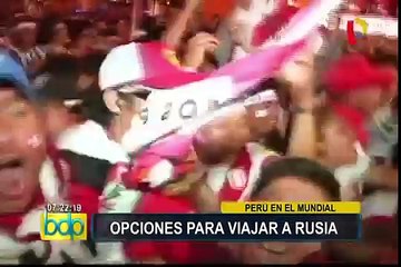 Perú al Mundial: conozca las alternativas para viajar a Rusia