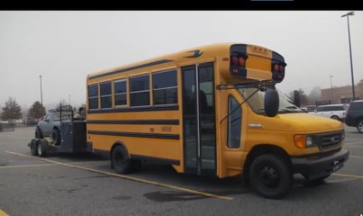 How to Convert a Bus into a $6,000 RV and Tow Rig