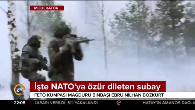 İşte NATO'ya özür dileten subay