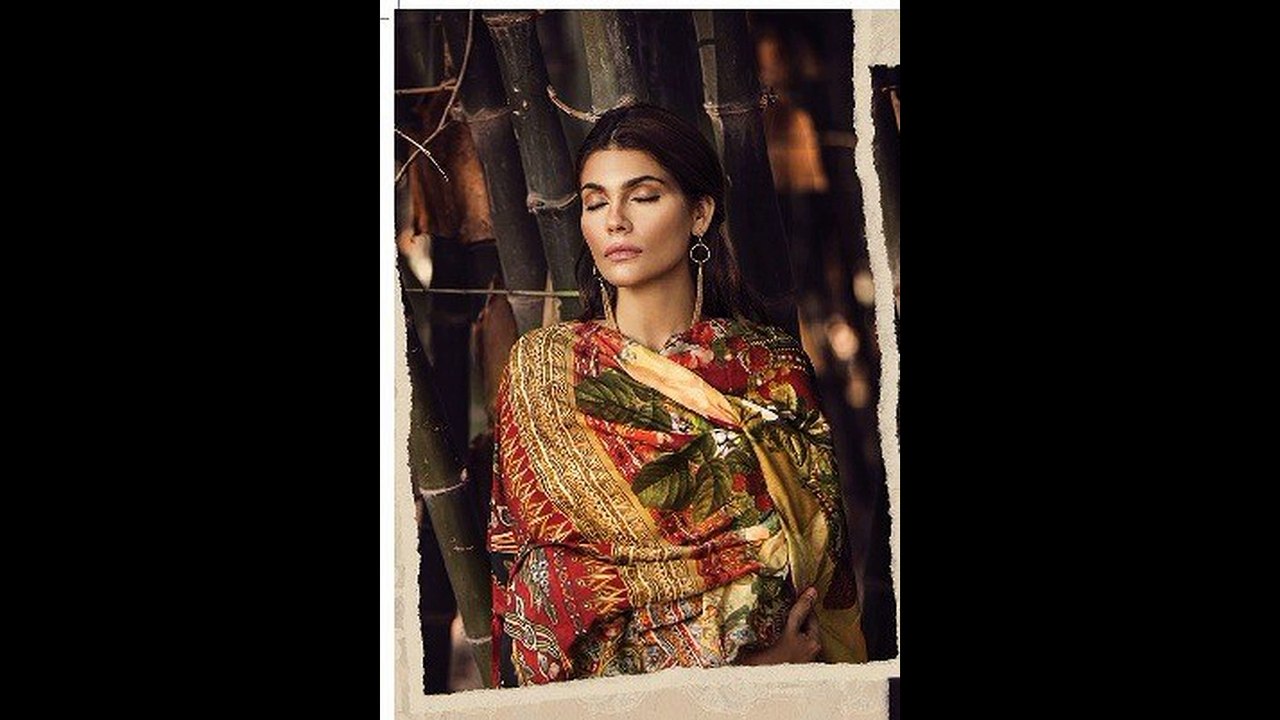 Embroidered Latest Baroque Fuchsia Chiffon Dresses Collection 2017 and 2018 Ivanasdesire