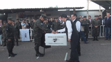 FFAA de Honduras inician distribución de material electoral para comicios del domingo