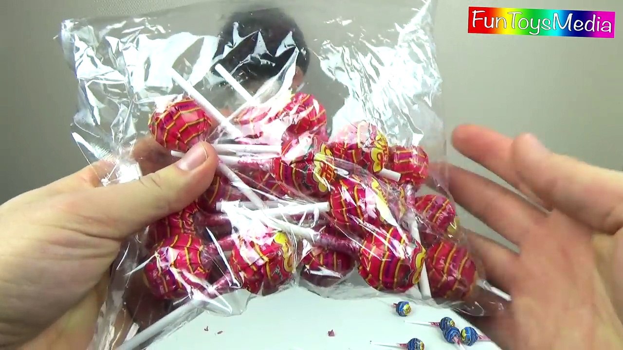Learn Colors and Numbers with Lollipops _ GIANT CHUPA CHUPS LOLLIPOPS Candy Review-7PlpQyCkNnU