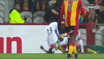 1-0 Kévin Fortuné Goal France  Ligue 2 - 20.11.2017 RC Lens 1-0 Chamois Niortais