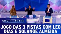 Jogo das 3 Pistas com Leo Dias e Solange Almeida