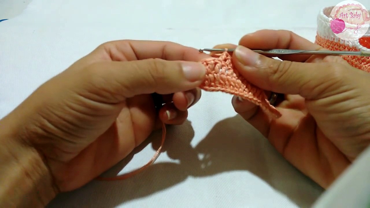 Sapatinho de Croche Parte 1 (LAÇO)