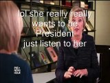 Most Psycho Moments of Hillary's interview. so much crazy! so many lies!