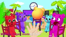 Mega Gummy Bear Crashed Computer Laptop! Finger Family Nursery Rhymes for Kids