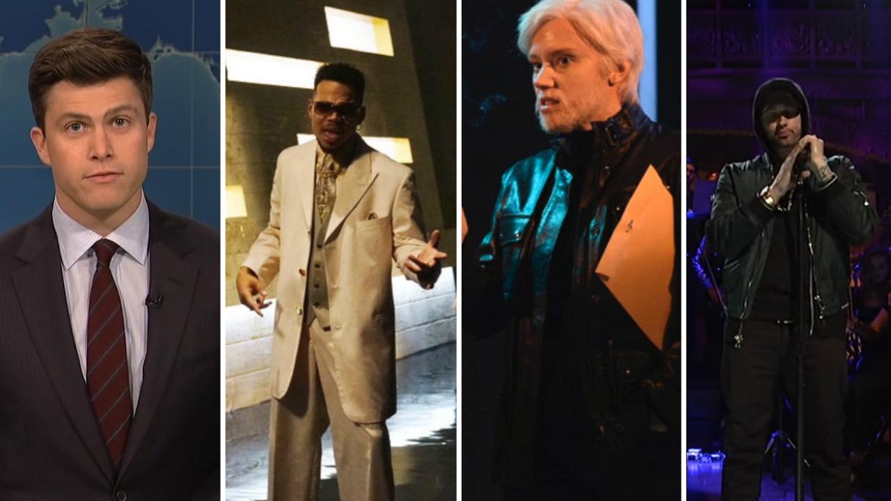 ‘SNL’ Rewind: Chance the Rapper Hosts, Eminem Performs, Al Franken and Julian Assange Mocked | THR News