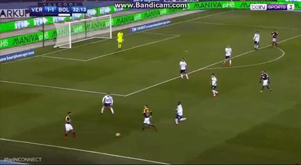 M.Caceres Goal  HD  Veron 2 - 1 Bologna 20.11.2017 HD