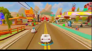 Cars Alive! Disney Infinity gameplay, Lightning McQueen