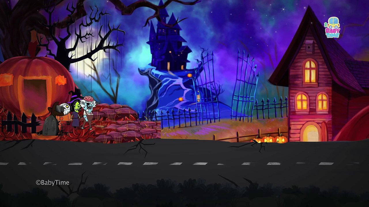 Tow Truck War | Good Vs Evil | Scary Street Vehicles | Halloween Videos For Kids