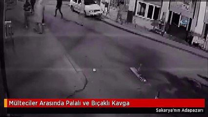 Mülteciler Arasında Palalı ve Bıçaklı Kavga