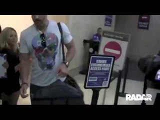 Joe Manganiello arrives at LAX Airport