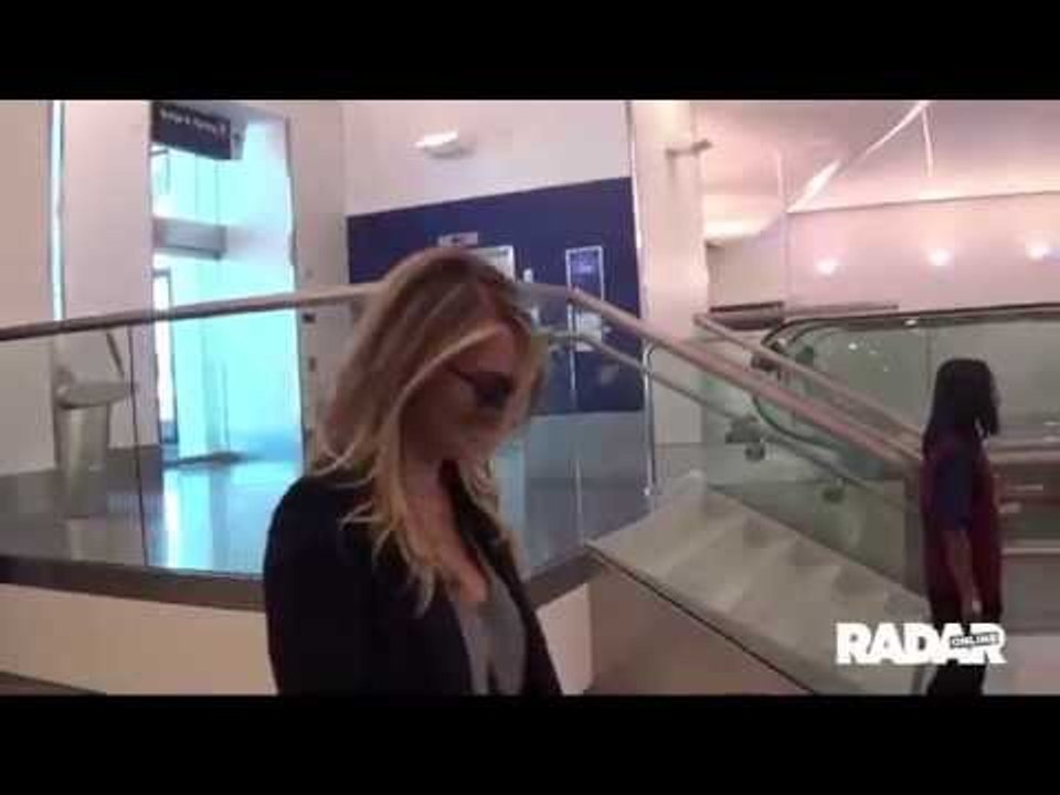 Kate Upton spotted at LAX Airport