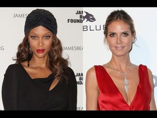 Tyra Banks & And Heidi Klum Mean Drama On The 'AGT' Set