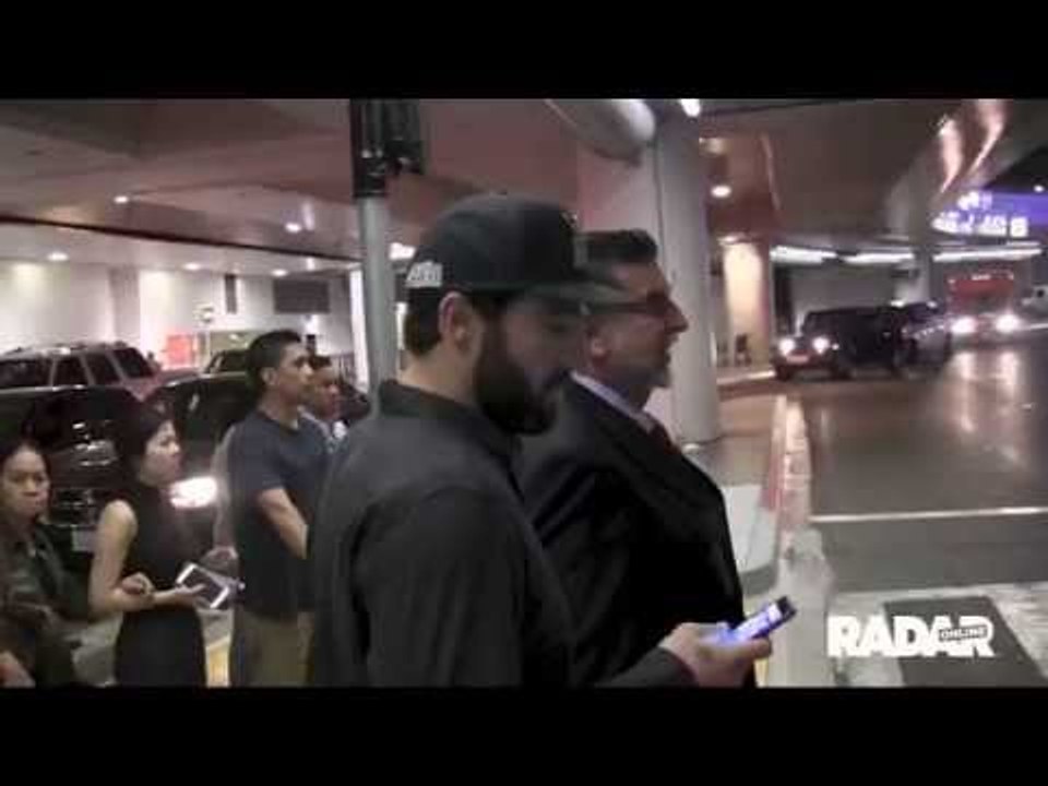 Brody Jenner arrives at LAX