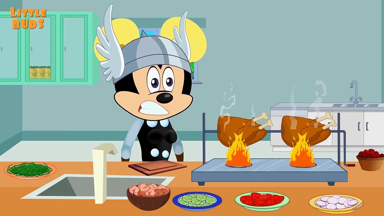 Thor Finger Family Vs Mickey Mouse Zombies || Finger Family Collection || # Daddy Finger Song