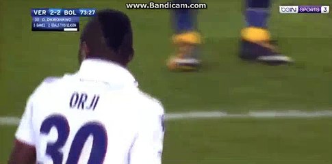 ORJI   Goal HD - Verona	2-2	Bologna  20-11-2017