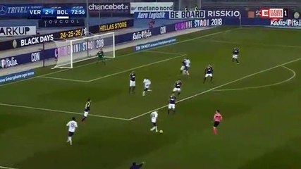 Orji Okwonkwo  Goal HD - Verona	2-2	Bologna 20.11.2017