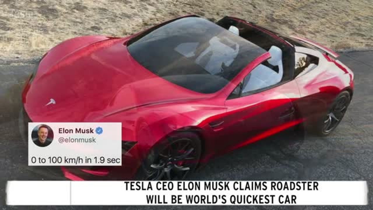 Tesla Claims New Roadster Will Be World's Fastest Accelerating Car