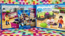 Playmobil City Life Modern Living Room Playset Toy Unboxing Surprise Mystery Blind Bag