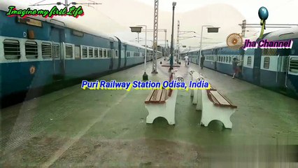 Puri Railway Station Odisa, India  Imagine my first Life