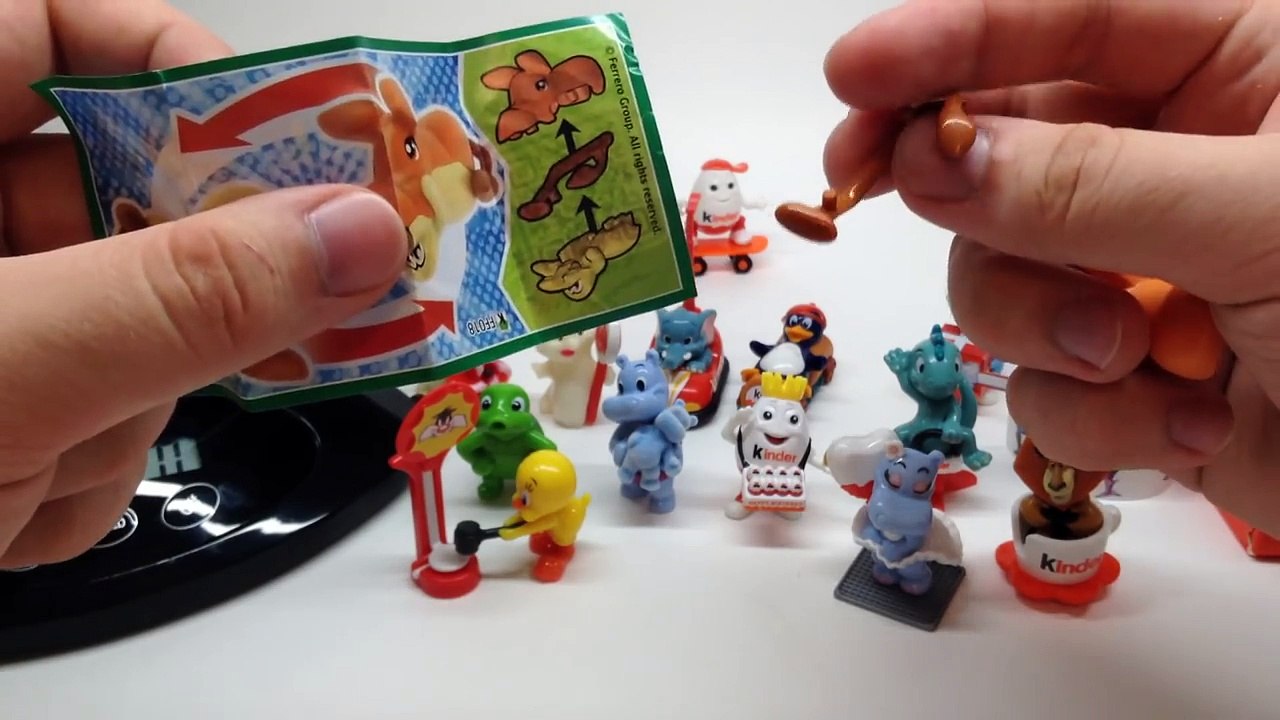 Коллекция киндера 40 лет Веселый юбилей (40 Jahre Ü-Ei) new-new - Часть 3