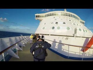 American Tourist Airlifted From Cruise Ship in 'Marathon Task'