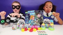 Bad Kids Go To Jail! Spy Code Break Free Toy Challenge - Shopkins - Disney Toys Blind Bags