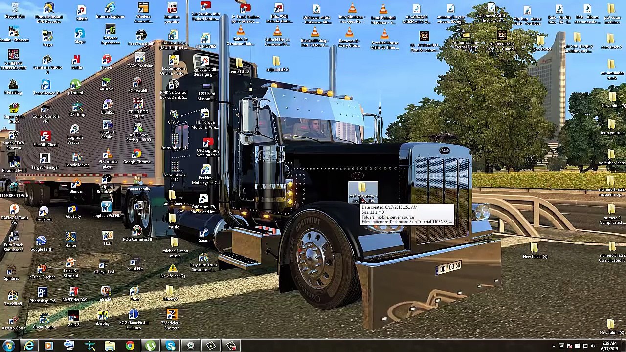 descargar e instalar ets2 telemetry dashboard para eurotruck simulator 2