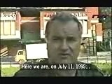 Ratko Mladic in Srebrenica