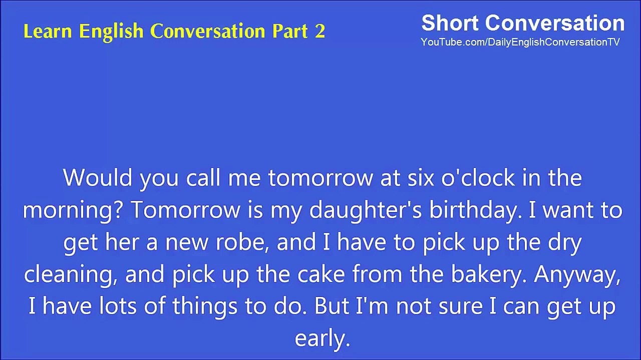 Listening English Conversation With Subtitle - Learn English Listening