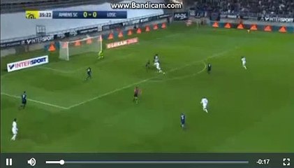 Résumé Amiens 3-0 Lille vidéo but 20 nov 2017