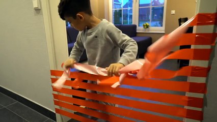 Learn Colors with Funny Tape Prank for Children and Toddlers _ Baby Are you Sleeping Funny Kids-yONASUXOMFI