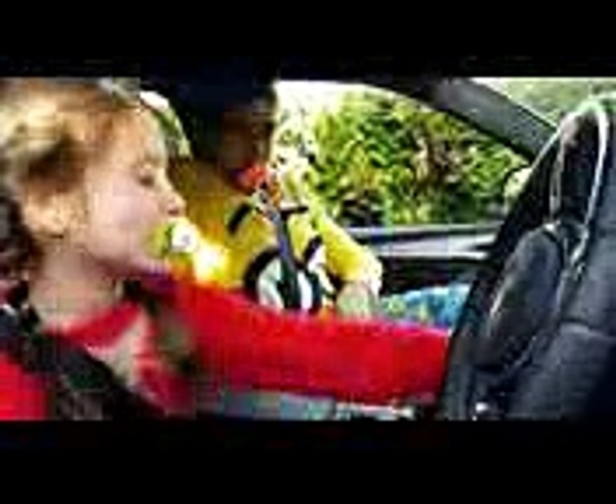 Bad Kids DRIVING PARENTS CAR Cry Baby Daddy Bad Baby