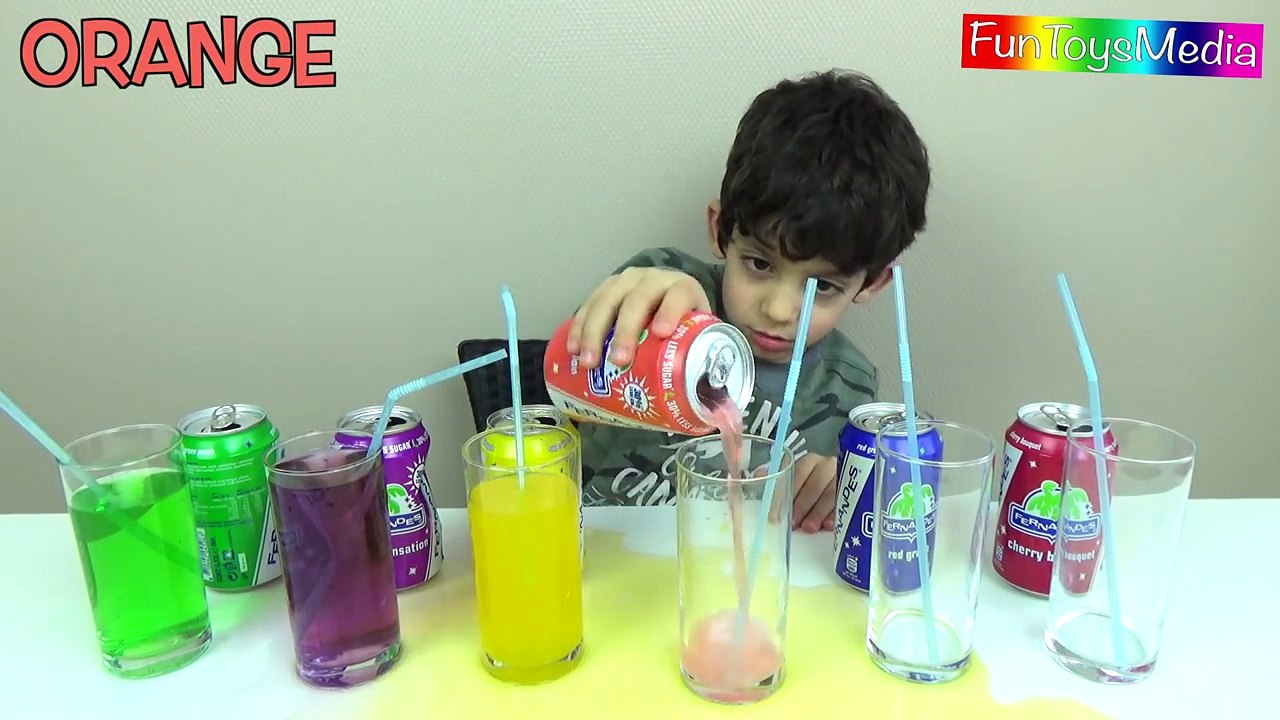 Learn Colors with Soda for Children, Toddlers and Babies-L7m3sc49VqU