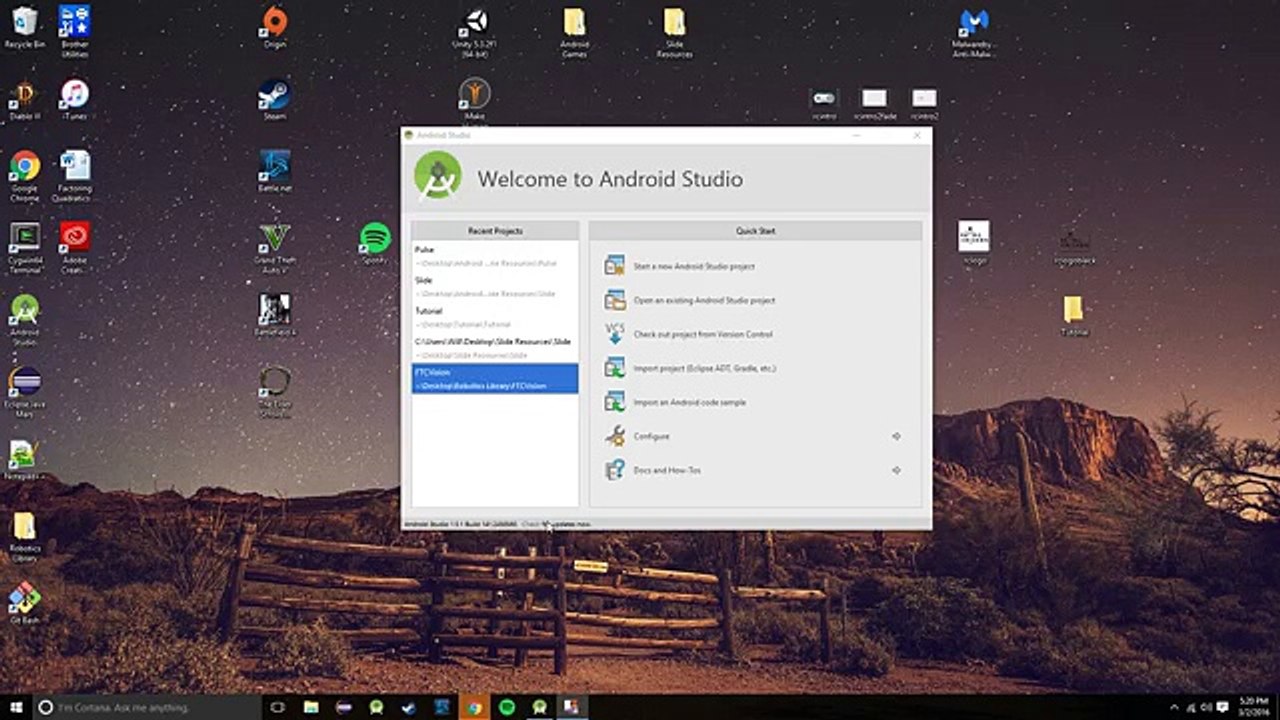 Android Studio 2D Game #1 - The Game Loop