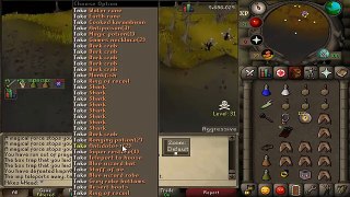 OSRS Anti Pking at Black Chins #2 *Low Lvl Account*