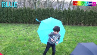 Play Outside and Learn Colors with Umbrellas for Children, Toddlers and Babies _ Fun for Kids-xPOhX0VSFQc