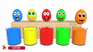 Learn Colors With Surprise Eggs for Children - Nursery Rhymes Finger Family Song for Kids