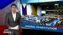 Federal Constitution, posibleng maipasa ng Kongreso sa susunod na taon