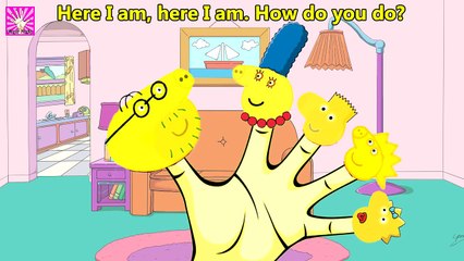 The Simpsons Finger Family Nursery Rhyme(1)