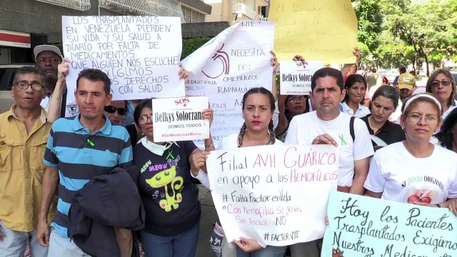 Trasplantados piden ayuda por falta de medicamentos en Venezuela