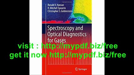 Spectroscopy and Optical Diagnostics for Gases
