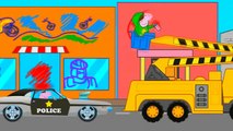 Peppa Pig Tank vs Police Car Kids Animation | Military Trucks, Tank Peppa Pig