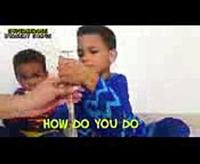 Download Video: Bad baby brothers fight! Baddest kid steals tantrum crybaby candy- Johny & finger learn colors song