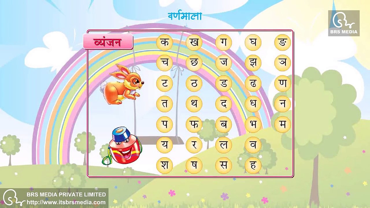 Hindi Alphabets (Hindi Varnamala अ से ज्ञ) Complete With Pronunciation