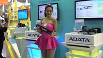 COMPUTEX TAIPEI (台北國際電腦展) 2017 可愛すぎる ADATA コンパニオン！-aT5JhqtvJ30